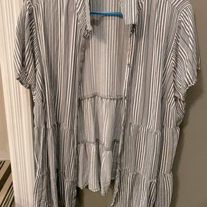Tiered Torrid Button-Up